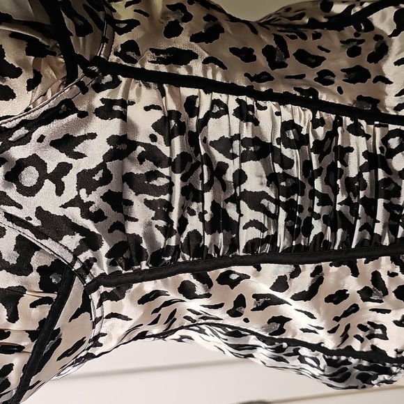 Leopard Print Bustier Corset Top. By Fashion Magazine. Size Meduim - Picture 2 of 6